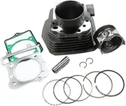 car part 1set KLF300B Engine Cylinder Piston Kit For Bayou Prairie Lakota 300 KLF300C KVF300B KEF300A