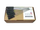 240 Grit Mini Ball Brush Hone Kit: 8mm, 10mm, 12mm, 14mm, 16mm, 18mm, 20mm