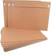 SEWACC Self Seal Mail Envelopes for Letters Documents 25 Pack of Photo Mailers Strip Design