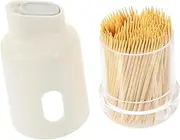 BCOATH Wooden Toothpicks U Gadgets Water Bottle Holder Mini Skewers Portable Toothpicks Holders Toothpick Dispenser Slider Wallet Keychain Care Kits Toothpaste Sink Kitchen Bins Pot Pp