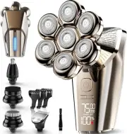 Head Shavers for Bald Men, Detachable Head Shaver Dry/Wet Bald Head Shaving for