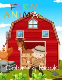 在飛比找博客來優惠-Farm Animal Coloring Book: My 