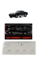 Jada NANO Metalfigs - batman - 1963 CORVETTE - diecast - New