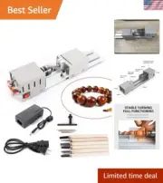 High-Performance Mini Lathe Machine for Crafting & Woodworking - 8000 RPM
