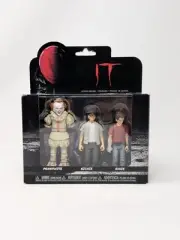 IT 3-Pack Pennywise, Richie & Eddie Horror Action Figures Set 4 Funko