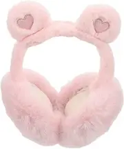 [CALLARON] Warm Plush Ear for Adults Cute Ear Cover Fuzzy Winter Warmer Design for Outdoor Activities Fashionable and Comfortable Protection