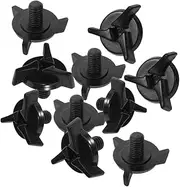 ASAKKURA Plastic Helmet Screws 20pcs Kit for Motorcycle Helmet Repair Visor Fastener Set Washers Easy Install Remove