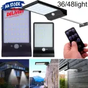 Garden Security Lamp Waterproof Light 36 LED Solar Powered Sensor Outdoor Motion