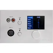 AUDAC MWX65W+ White Single Zone Wall Panel For Mtx Series Matrix Includes Wb50fg Flush Wall Mount