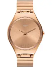 [Swatch] Skinelegance Gold Stainless Steel Quartz Watch