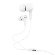 M50 3.5mm In-ear Headphones Noise Cancelling Earphone with Mic for iphone Samsung WHITE COLOR
