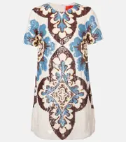 [La DoubleJ] La DoubleJ Super Mini Swing sequined minidress UK 8 white
