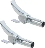 Geesatis 2Pcs Grease Gun Coupler,Lock and Lube Grease Gun Coupler,Easy to Lock Fittings and Quick Release,M10 Thread Connector