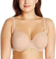Natori 169125 Womens Underwire Sweetheart Contour T-Shirt Bra Buff Size 42H
