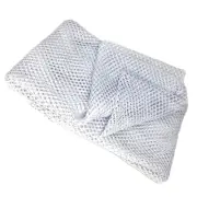 Sports & Crafts Stretch Diamond Mesh Netting White Hammock Fabric, 2.75 Yards