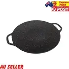 BBQ Grill Pan Multi-purpose Frying Pan Round for Outdoor Camping Household Tools