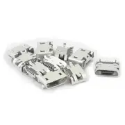 10Pcs Type B Micro USB 5 Pin Female Jack Port Socket Connector Adapter for Phone