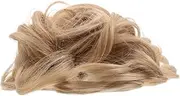 Messy Bun Hair Piece: Elastic Wavy Curly Hair Bun Scrunchies Extensions Synthetic Chignon Hairpieces for Women Girls