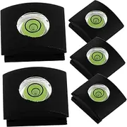 OSALADI 5pcs Camera Flashlight Hot Shoe Cover Spirit Level for Dslr Stabilization
