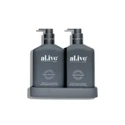 Al.Ive Body Wash & Lotion Duo in Coconut & Wild Orange Made in Australia