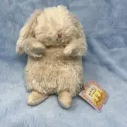 Bunnies by the Bay Cream/beige bunny rabbit plush toy new small 6"