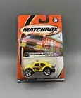 Matchbox Volkswagen Beetle 4x4 #31 Sand Blasters Moving Parts Yellow New