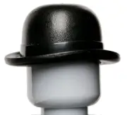 NEW LEGO - Headgear - Town - Bowler Hat x 1 - Businessman Cornelius Fudge Cole
