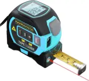 3In1 Laser Rangefinder 5M Tape Measure Ruler LCD Display with Backlight Distance