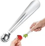 Tomato Corer Tool,Stainless Steel Tomato Stem Remover Tool | Portable Top Stem Remover, Stalks, Ergonomic Handle Kitchen Gadget