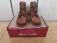 在飛比找Yahoo!奇摩拍賣優惠-Red wing 1907 8.5D 紅翼1907瘋馬皮方頭