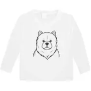 'Chow Chow Dog' Children's / Kid's Long Sleeve Cotton T-Shirts (KL050235)