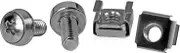 StarTech.com 50 Pkg M6 Mounting Screws and Cage Nuts for Server Rack Cabinet