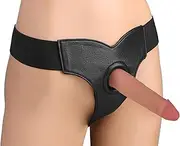 Curve Novelties Bailey Velvet Lined Elastic Strap-on Harness
