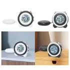 Digital Alarm Clock Date Week Display Versatile for Table Beside Indoor