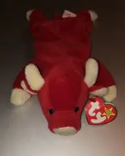 Snort ty Beanie Baby - 1995, PVC, Tag, Errors, Great Condition