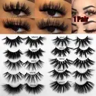 Thick Long False Eyelashes 3D Soft Mink Hair 27mm Lashes Eye Lash Extension