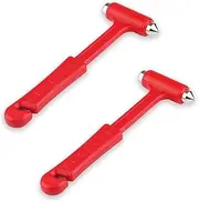 2 PCS Car Window Breaker Multifunctional Car Safety Hammer 2-in-1 Emergency Escape Tool with Emergency Seat Belt Cutter and Window Breaker Car Emergency Kit for Car