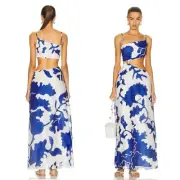 SIR THE LABEL VIVI ASYMMETRICAL CUT OUT DRESS OP $490 New