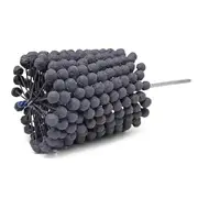 Valve Body and Cylinder Grinding Brush Ball Head Polishing Brush Valve Body Hole Deburring Grinding Gray