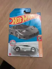 2022 Hot Wheels #65 Silver 94 Bugatti EB110 SS HW Turbo J Case