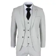 James Darby Miller - Men's Grey Checked Tailored Fit Blazer