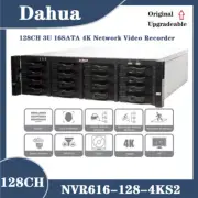 Dahua NVR616-128-4KS2 128CH 16SATA 4K HDMI Ultra Series Network Video Recorder