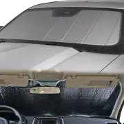Fit 07-17 Jeep Wrangler Front Window Sun Visor Protector Windshield Sunshade (for: Jeep)
