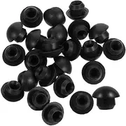 iplusmile 50pcs Universal Jack Oil Filler Plug Rubber Hydraulic Bung Replacement for Automotive Floor Jacks