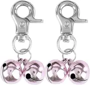 2 PCS Bell Training Charm Pendants Jewelry For Pet Dog Cat Necklace Collar, Dog Pendant Bells