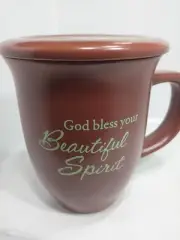 GOD BLESS SPIRIT MUG. SHE IS A TREE OF LIFE MUG.PROVERBS 3:18 SCRIPTURE MUG.B383