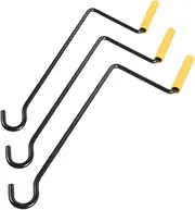 MOLUCKFU 3PCS Heavy Duty Jack Crank Handle Versatile Replacement for Scissor and Trailer Effortless Tire Lifting and Quick Auto Repair