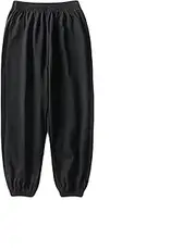 [Proumhang] Boys Sweatpants Kids Boys Trouser Joggers Pants Tracksuit Bottoms Soft Cosy Quick Dry Hiking Lightweight Pants for Sports Outdoor