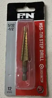 P&N 5/32 - 1/2" HSS Imperial Drill Bit Step. Model 149010032. *SAME DAY POST