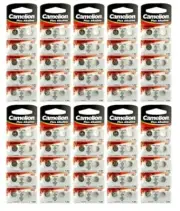 100 Pk Camelion AG7 LR927 395 399 926 SR927SW LR57 Alkaline Button Cell Battery